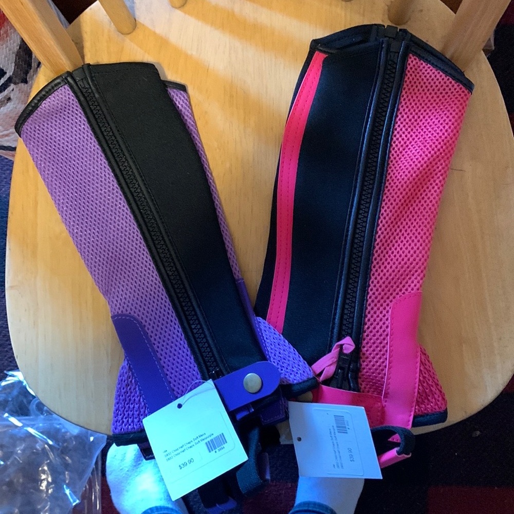 Girls half chaps sold individualy